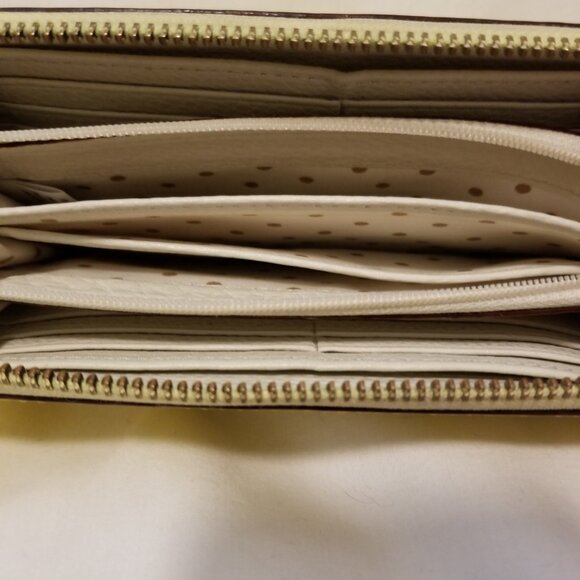 Kate Spade New York Yellow Zipper Wallet - Picture 3 of 4